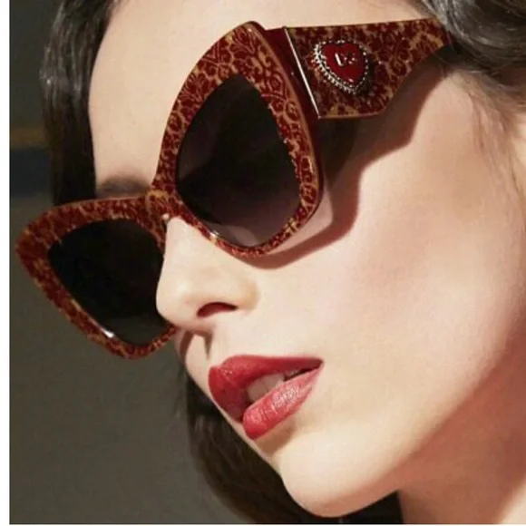Dolce & Gabbana Vibrant Red Sunglasses Dolce & Gabbana Women main image 3